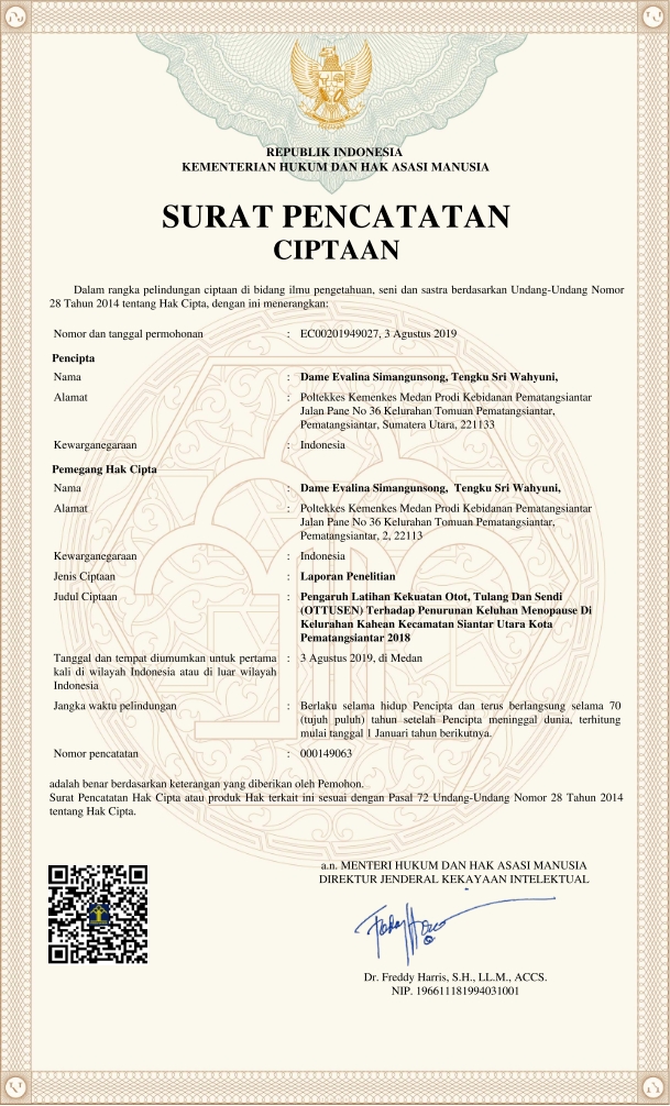 Sertifikat ( HAKI Hak Kekayaan Intelektual )
